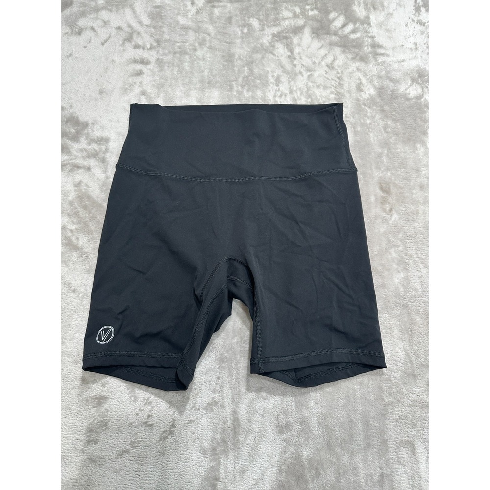 Shorts Womens Size 12 Black Active Lightweight Yoga Bike V by‎ Gitana EUC